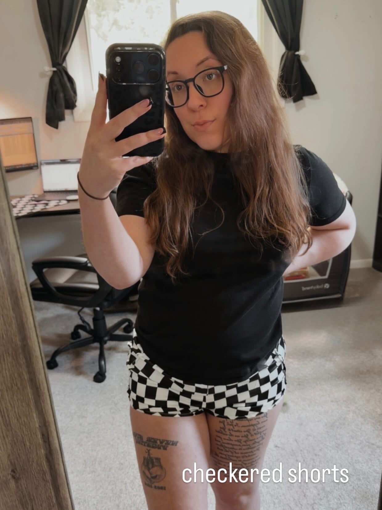 Checkerboard Shorts